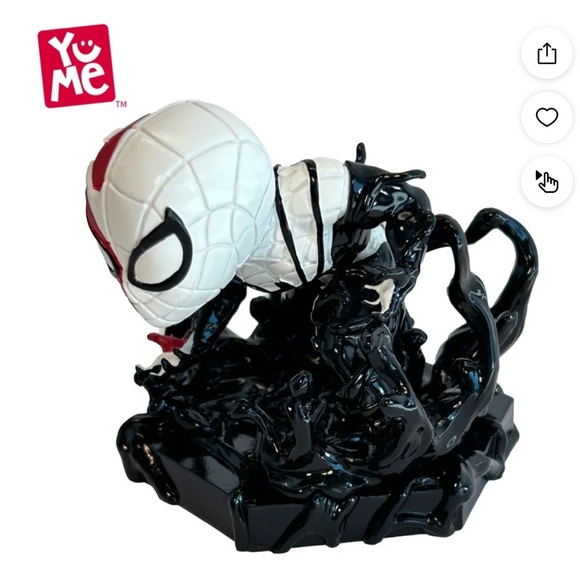 YuMe Spider-Man Maximum Venom Series Hero Box - Venomized Spider-Man NIB - Picture 8 of 9